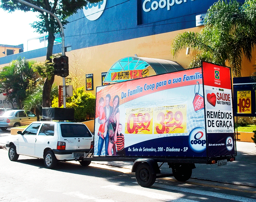 Carro de Som para o Atacadão